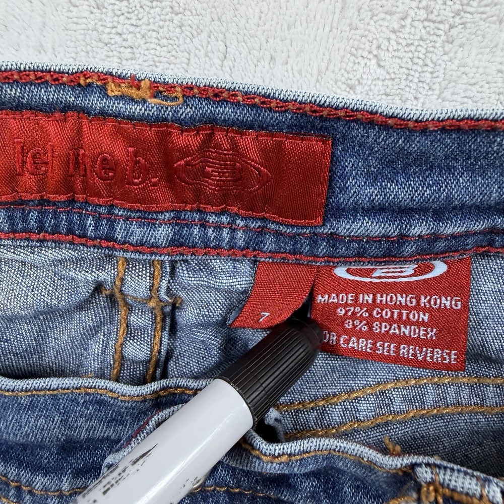 Vintage Y2K Bongo Low Rise Denim Jean Boot Cut Women's Size 7 - Picture 7 of 12